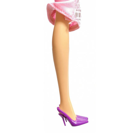 Barbie Doll Purple Pointy Slingback High Heel Shoes – 1/6 Scale (Pre-Owned)