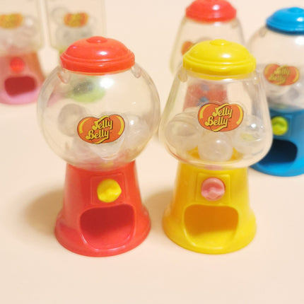 Lot of 6 Jelly Belly Dispensers 3" Miniatures – Dollhouse Candy (Pre-Owned)