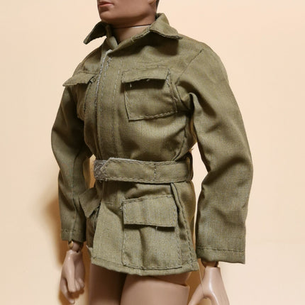 1/6 Scale GI Joe Green Long Sleeves Shirt Tunic Top – Soldier Clothes (Pre-Owned)