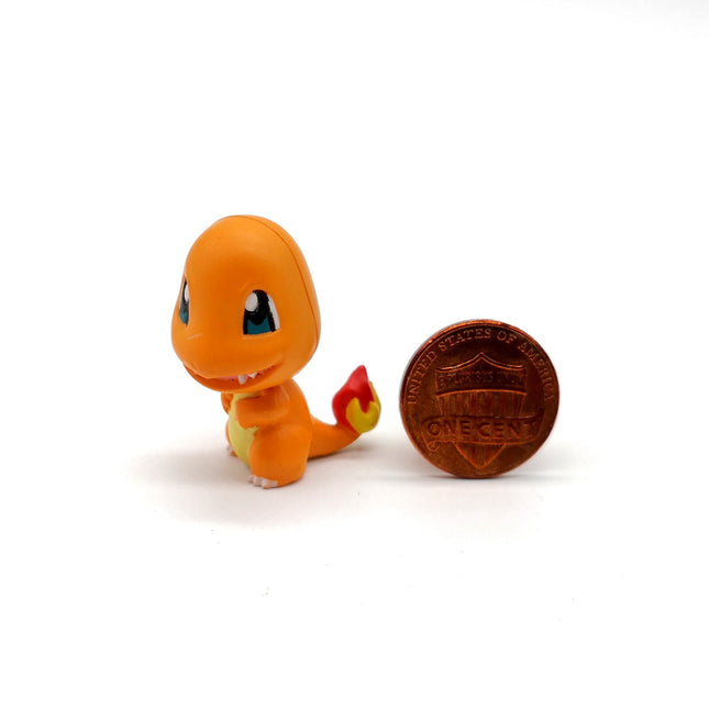 Pokemon Baby Charmander 1" Mini Figure – Bobblehead (Yujin, Pre-Owned)