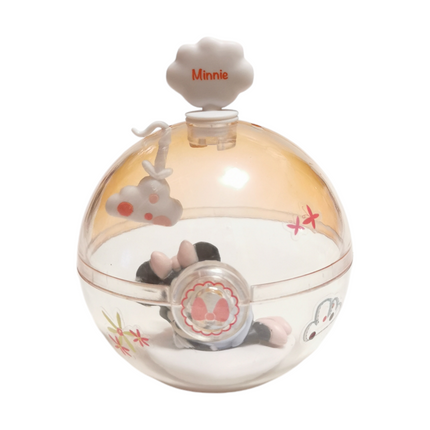 Minnie Mouse Sleeping in Clear Ball 3" Mini Figure – Disney Gashapon (Pre-Owned)