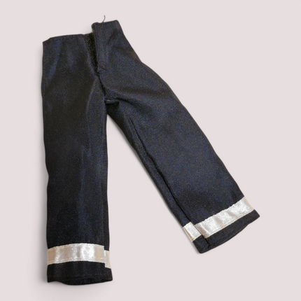 1/6 Scale Fireman Black Pants – for 12" Action Figure (Pre-Owned)
