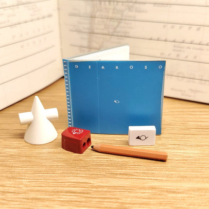 Sketch Book, Pencil & Geometry Model Miniatures – Kenelephant Art Tools (Pre-Owned)
