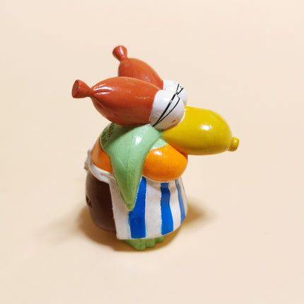 Kyoro-Chan Mrs Metori Old Lady Bird – 2" PVC Figure (1999, Bandai, Pre-Owned)