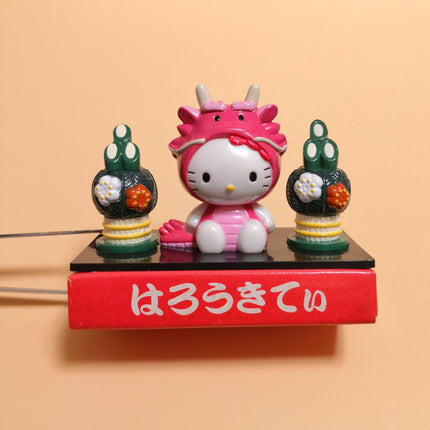 Sanrio Hello Kitty Year of the Dragon – 1.5" Zodiac Statue (1999, Pre-Owned)
