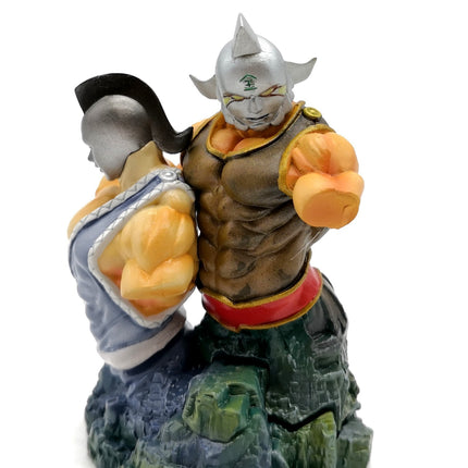 Kinnikman Ultimate Muscle GOD OF WAR & PEACE 3" Mini Figure Anime Toy Gold Mask