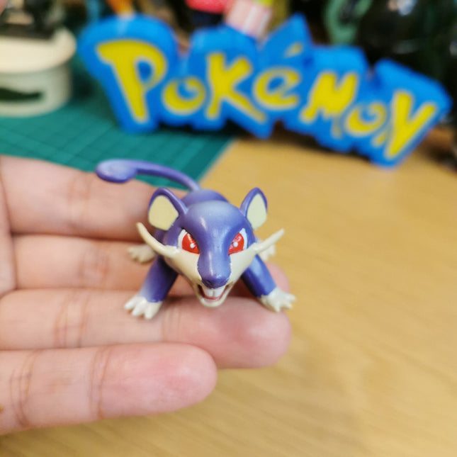Vintage TOMY Pokemon Rattata 2" Mini Figure – CGTSJ (Pre-Owned)