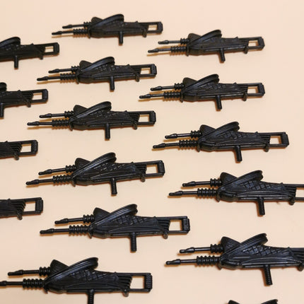 BLACK RIFLE WEAPON PART Lot of 19 Major Bludd 3.75" Figure Accessories Arsenal