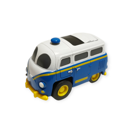 Disney Donald Duck Theme Bus – 2" Pull Back Car (T-arts, Pre-Owned)