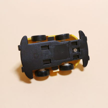 Miniature Hardee's No.22 Yellow Plastic Car – 2.5" Promo Choro Q (Pre-Owned)