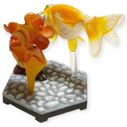 Fish Encyclopedia CELESTIAL EYE GOLDFISH 2" Mini Figure Aquarium Diorama Japan