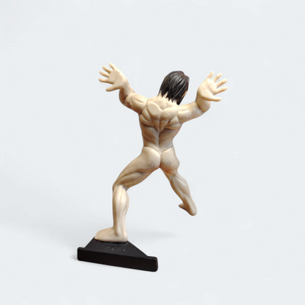 Attack on Titan Eren Giant 3.5" Phone Stand Mini Figure – Anime Toy (Pre-Owned)