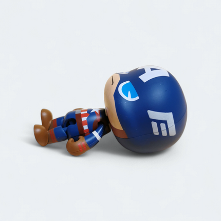 Takara Tomy Marvel Avengers Captain America – 3" Popsule Gacha Figure (Pre-Owned)