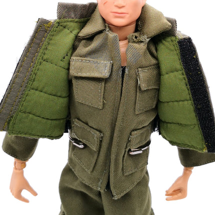 1/6 Scale Green Vest & Shirt Pants SWAT Uniform Outfit – for 12" Figure (Pre-Owned)
