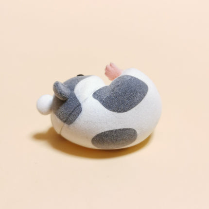 Chubby Spotty Hamster 1.75" Flocked Mini Figure – Dollhouse Pet (Pre-Owned)