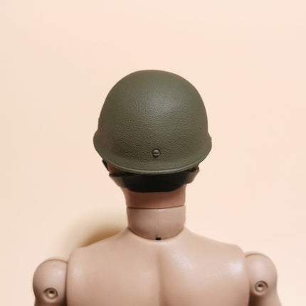 1/6 Scale Green Texture Helmet with Plastic Strap – for 12" Figure (Pre-Owned)