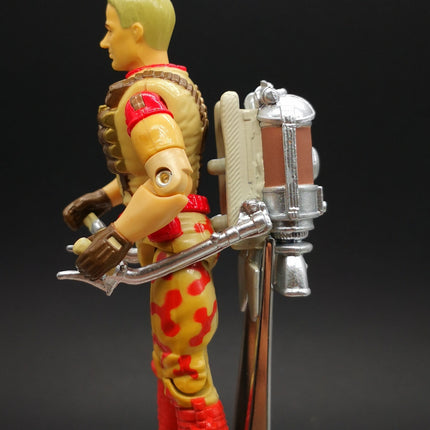 Silver JETPACK ROCKET BACKPACK Lot of 5 for 3.75" 4" Action Figure Weapon Part