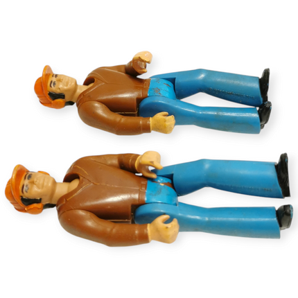 Vintage 70s Adventure People Wilderness Pilot 3.5" Mini Figure Fisher Price Toy