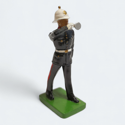 Britains ROYAL MARINE BUGLER Soldier 2.5" DIECAST PAINTED Mini Figure Toy 1986
