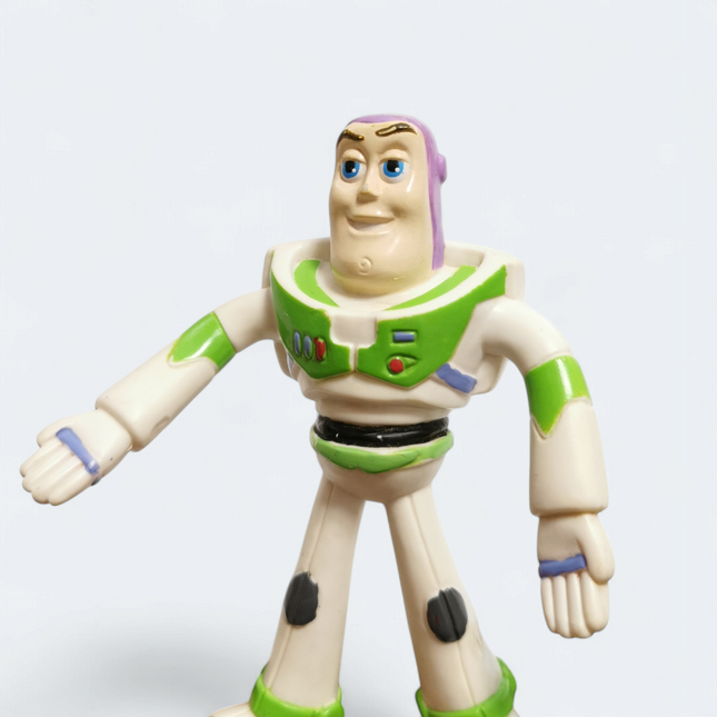 Toy Story Buzz Lightyear 4" Figure – Kellogg’s Cereal Toy (Fair, Pre-Owned)