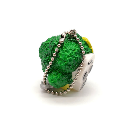 One Piece Sanji Bento Broccoli Head 1" Charm – Bandai Mini Keychain (Pre-Owned)