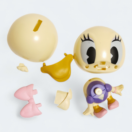 Bandai Disney Friends Daisy Duck Giant Head 3" Mini Figure – Fair (Pre-Owned)