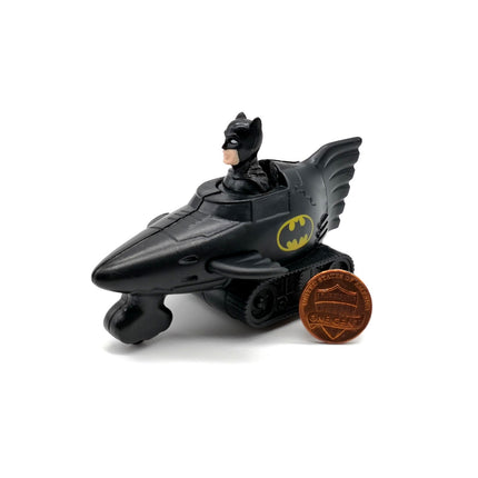 DC Comics Batman Return Batmobile – Pull Back Car 2" (1991, Pre-Owned)