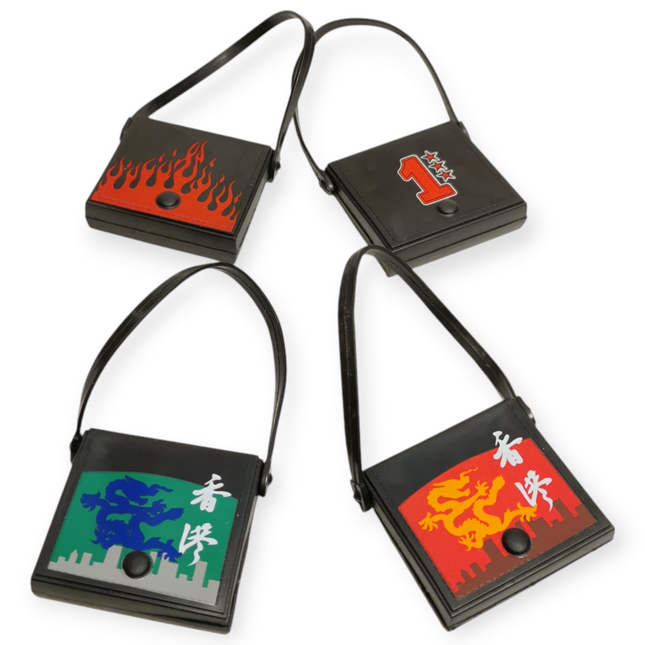 1/6 Scale Black Shoulder Bag – Lot of 4 (Mattel Flavas, Pre-Owned)