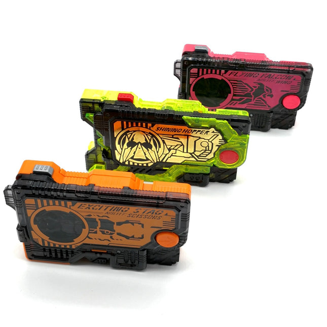 Bandai Kamen Rider Zero-One DX Progrise Keys – Shining Hopper & Flying Falcon (Pre-Owned)