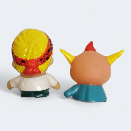 Magical Circle Guru Guru Chibi Nike & Gipple – 1" Pencil Topper (Pre-Owned)