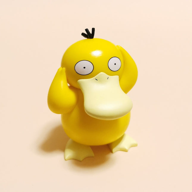 Pokemon Psyduck with Hands Up 3" Mini Figure – Large Size (Rare, Pre-Owned)