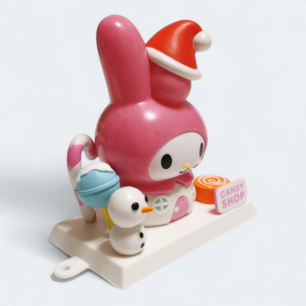 Sanrio My Melody with Snowman – 4" Candy Shop Christmas Figure (Pre-Owned)