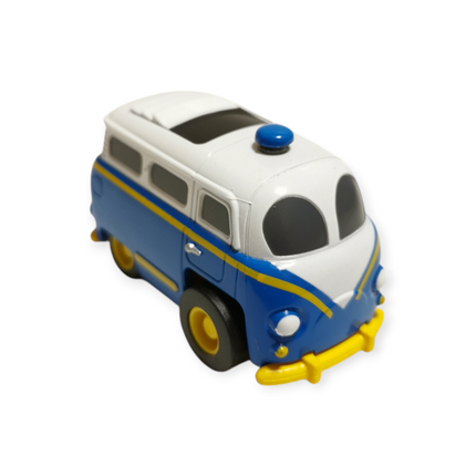 Disney Donald Duck Theme Bus – 2" Pull Back Car (T-arts, Pre-Owned)