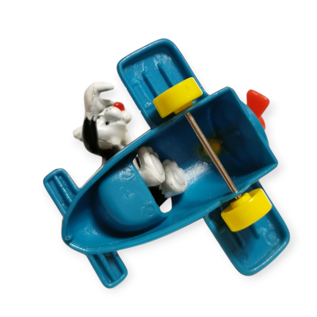 Looney Tunes Sylvester & Tweety Bird – 3" McDonald's Meal Toy 1989 (Pre-Owned)