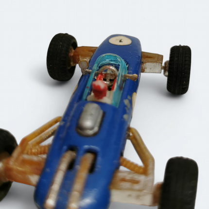 Vintage Lola Climax Blue – 2.5" Diecast Race Car GT R-101 (Hong Kong, Fair, Pre-Owned)