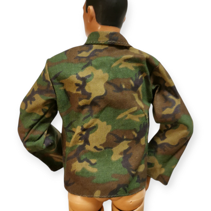 1/6 Scale Dark Green Camo Long Sleeves Shirt – GI Joe Soldier Clothes (Pre-Owned)