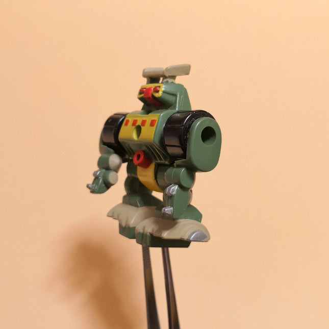 Micro Machines Z-Bots ZBots Linkbots Baz – 2" Mini Robot Bazooka (Galoob, Pre-Owned)
