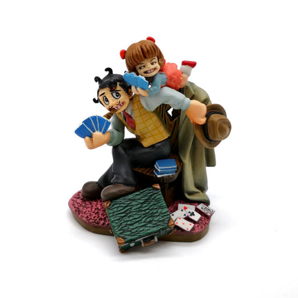 Osamu Tezuka Black Jack & Pinoko – 2.5" Miniature Scene (Kaiyodo, Pre-Owned)