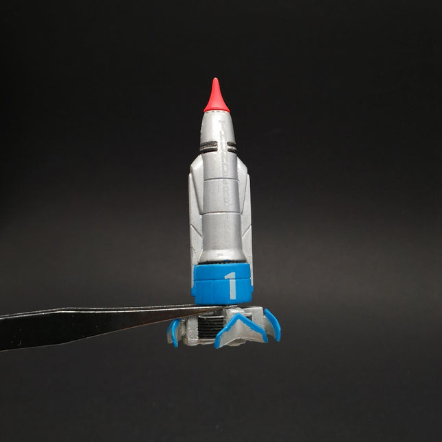 THUNDERBIRDS TB1 ROCKET 3" Plastic Mini Figure Gerry Anderson Anime Yujin 1999