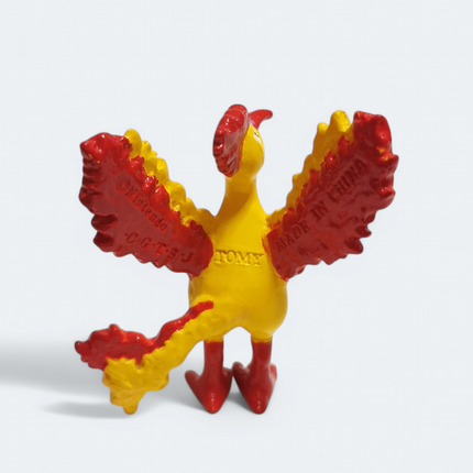 TOMY Pokemon Moltres CG 2" Mini Figure – Vintage (Pre-Owned)
