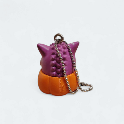 Pokemon Gengar as Halloween Pumpkin 1" Mini Figure – Keychain Japan (Pre-Owned)