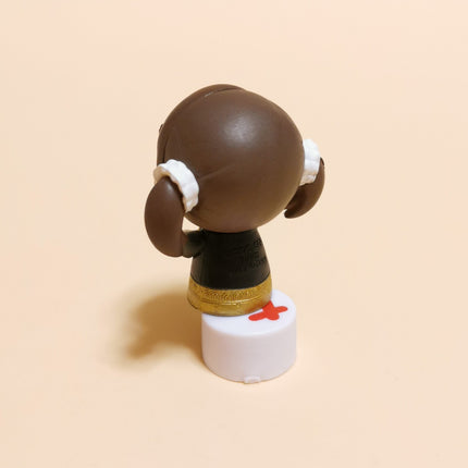 Spy x Family Becky Blackbell Sitting 1.5" Mini Figure – Deformed Anime Toy (Pre-Owned)