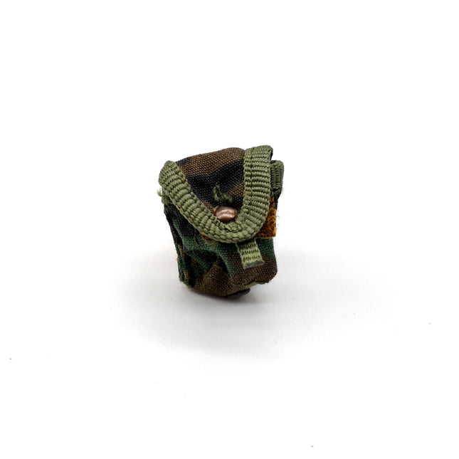 1/6 Scale Green Camo 1" Mini Bag Pouch – for 12" Figure (Pre-Owned)