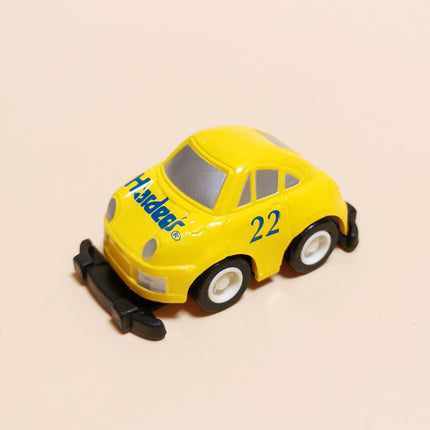 Miniature Hardee's No.22 Yellow Plastic Car – 2.5" Promo Choro Q (Pre-Owned)