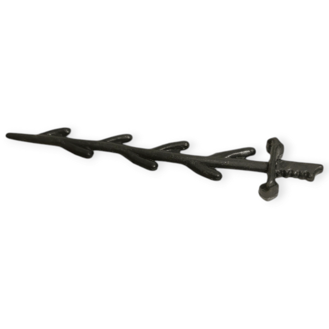 GI Joe 1990 Night Creeper V1 Sword – Black Weapon Part (Hasbro, Pre-Owned)