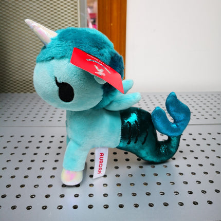 Aurora Tokidoki Mermicorno Cerulean Turtle 7.5" Plush (Pre-Owned)