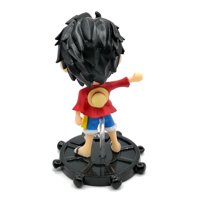 One Piece Monkey D. Luffy 3" Mini Figure with Stand – Cake Topper (Pre-Owned)