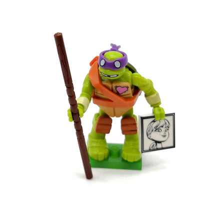 TMNT Ninja Turtles 2016 DONATELLO 2" Figure ARTICULATED Posable Nickelodeon Toy