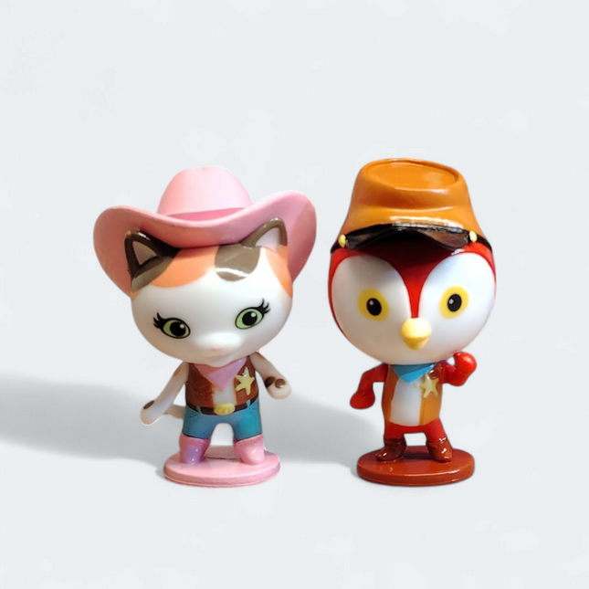 Sheriff Callie & Officer Peck 2" Mini Figures – Disney Jr Just Play (Pre-Owned)