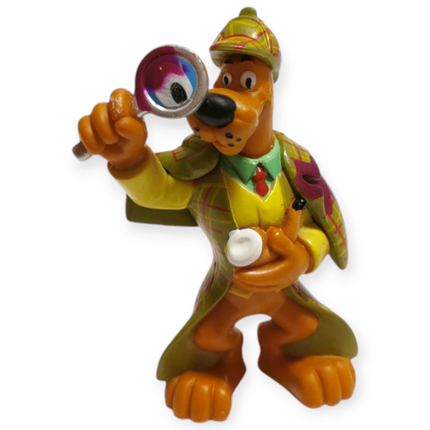 Scooby Doo as SHERLOCK HOLMES Detective 2.5" Mini Figure 2008 Cake Topper Toy